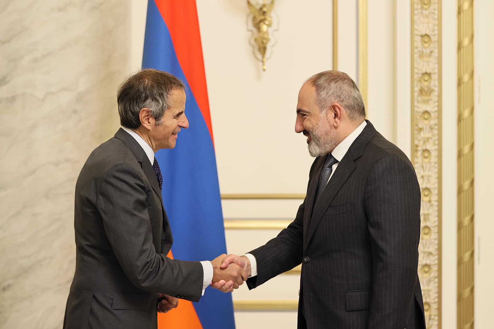 Փաշինյանն ընդունել է ԱԷՄԳ գլխավոր տնօրեն Ռ․ Մ․ Գրոսիին