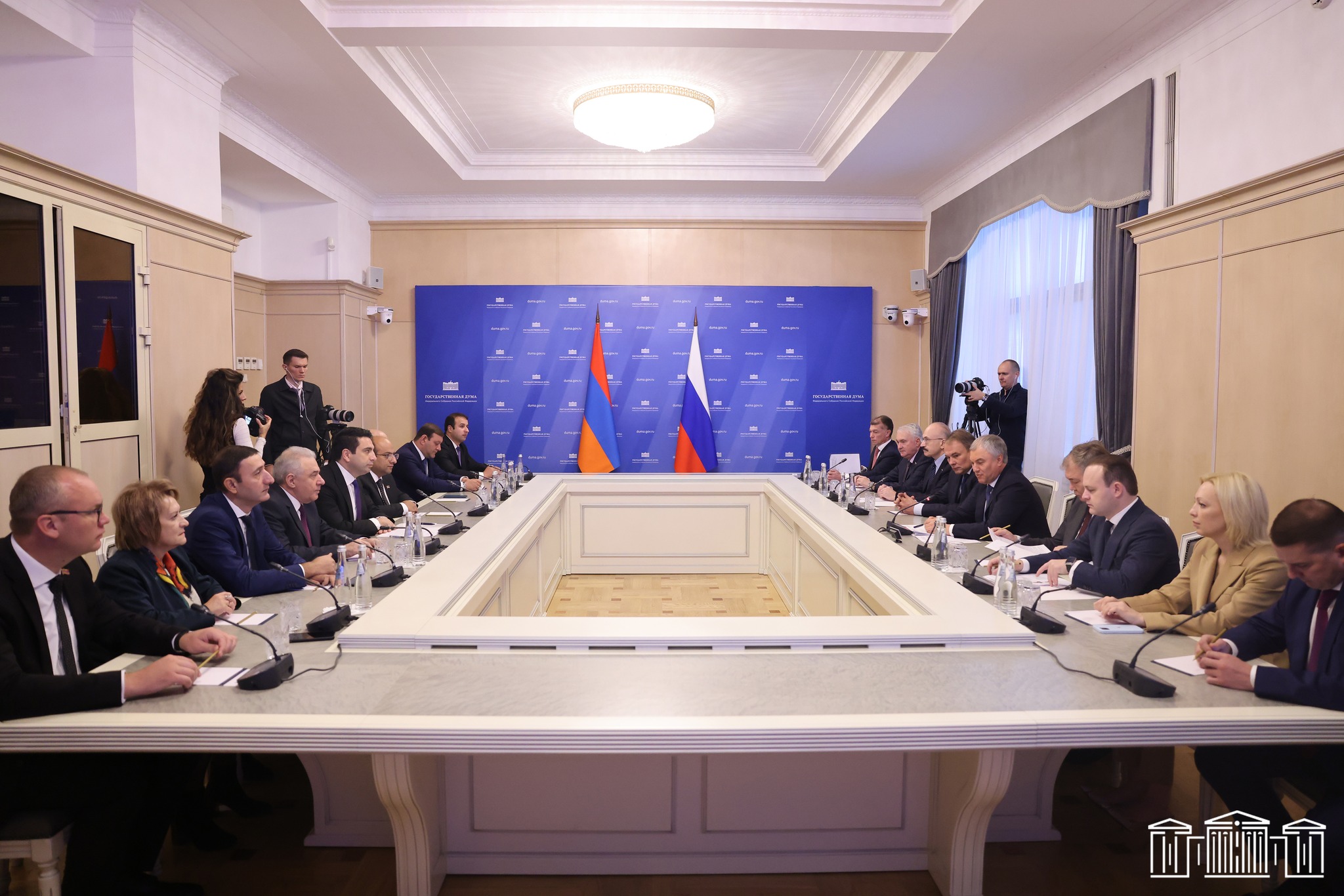 Ա․ Սիմոնյանը հյուրընկալվել է ՌԴ Դաշնային ժողովի Պետական դումայի նախագահ Վ․ Վոլոդինին