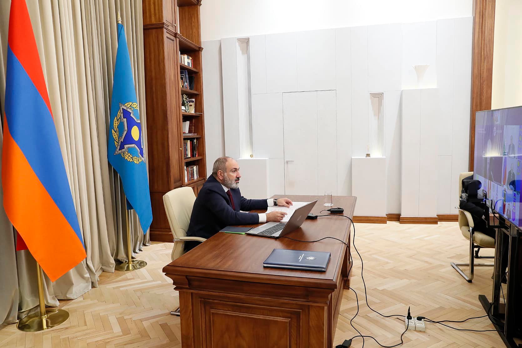 ՀՀ վարչապետի նախագահությամբ տեղի է ունեցել ՀԱՊԿ Հավաքական անվտանգության խորհրդի արտահերթ նիստ