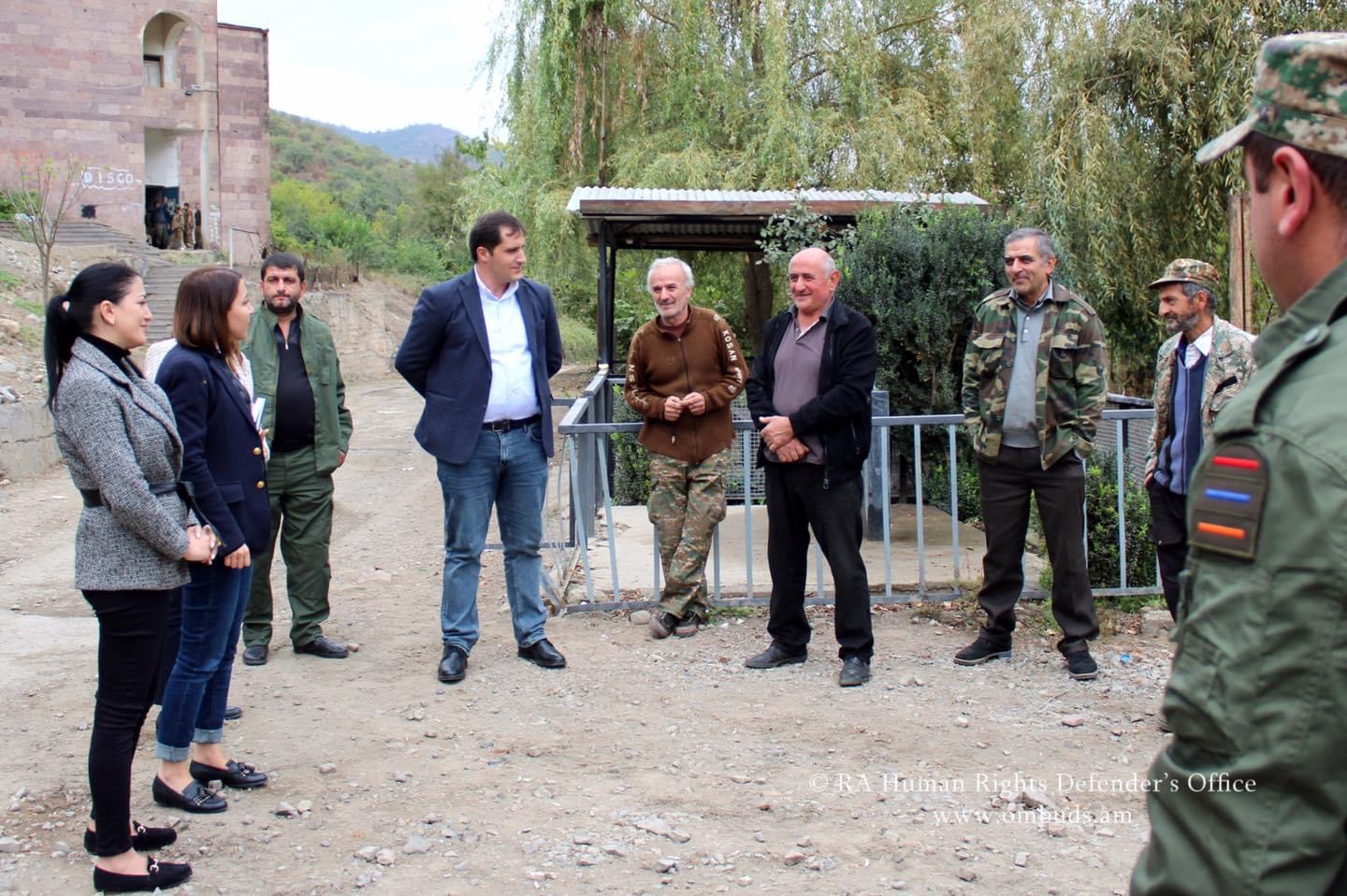Քրիստիննե Գրիգորյանն այցելել է Ներքին Հանդ