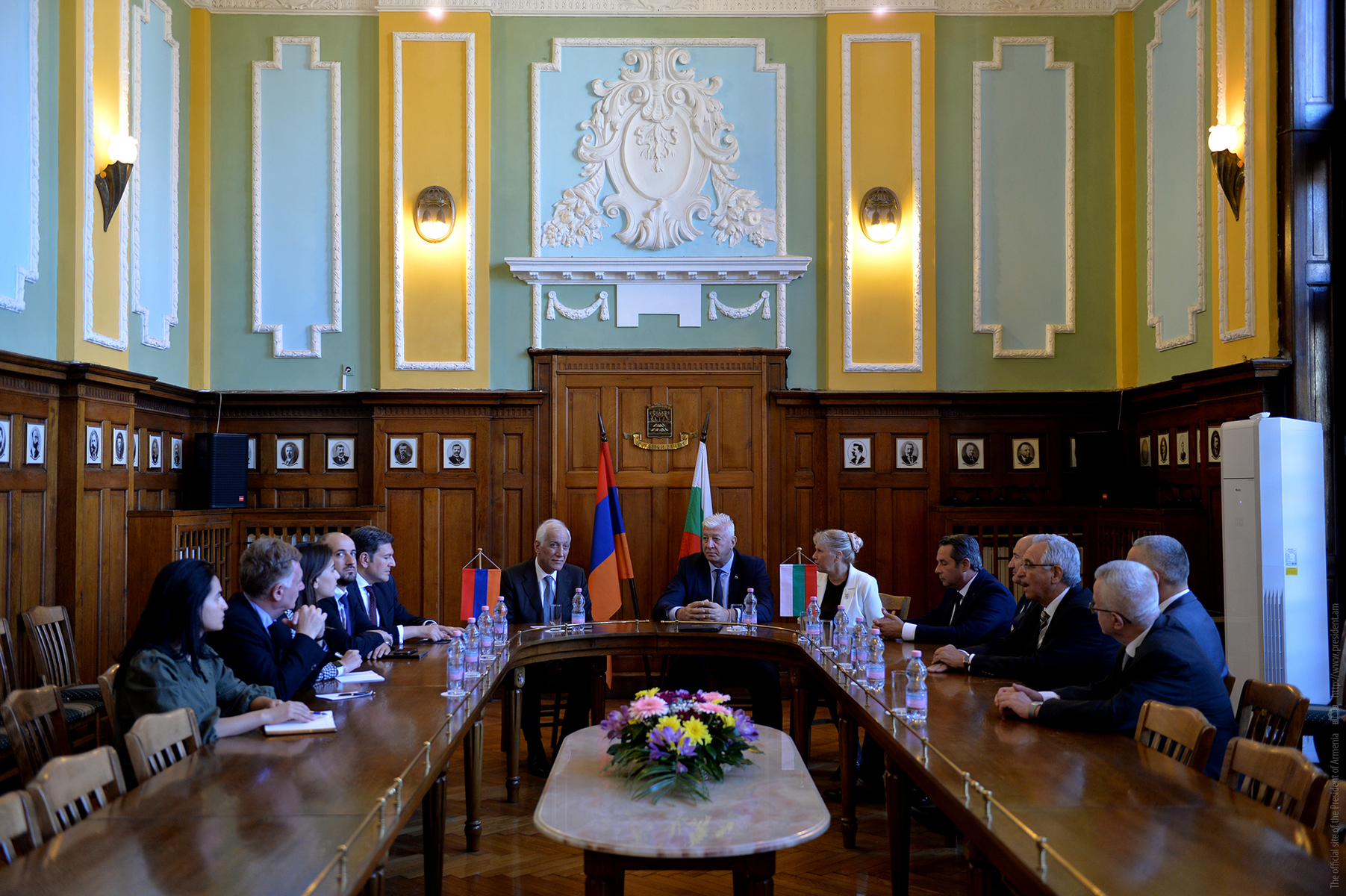 ՀՀ նախագահը հանդիպել է Պլովդիվի քաղաքապետին