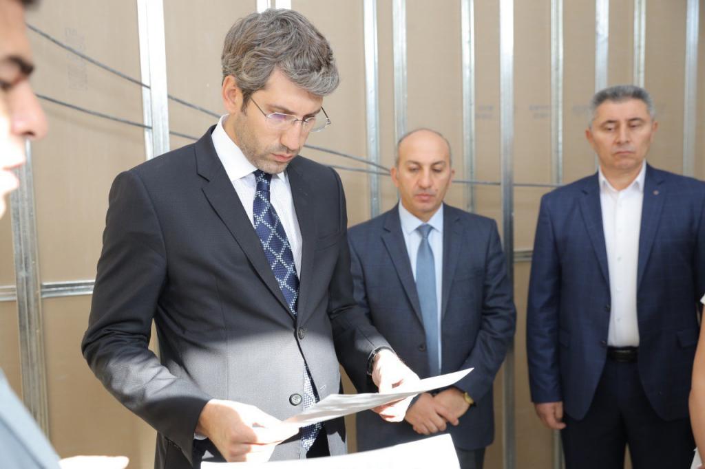 Գ․  Մինասյանը ծանոթացել է ՀԿԱԾ քաղաքացիական սպասարկման նոր կենտրոնի շինարարական աշխատանքներին