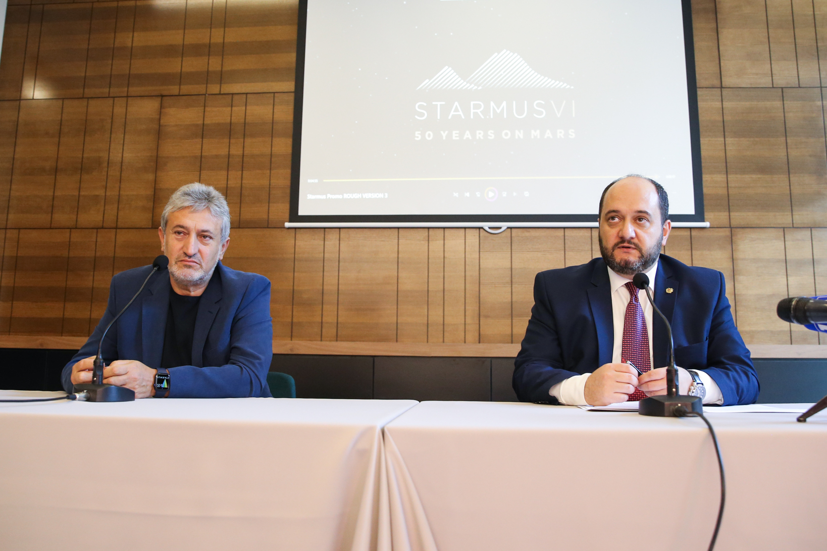 Ա․ Հարությունյանը և Գ․ Իսրայելյանն ամփոփել են «STARMUS» միջազգային 6-րդ փառատոնի արդյունքները