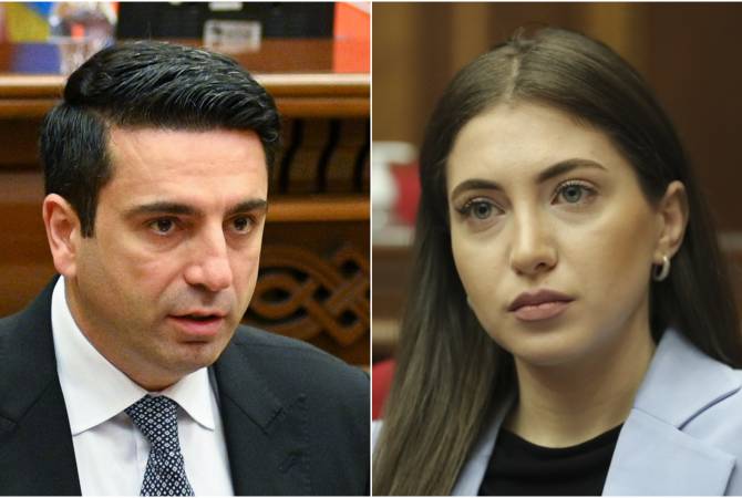 Ալեն Սիմոնյանը դատական հայց է ներկայացրել Աննա Մկրտչյանի դեմ