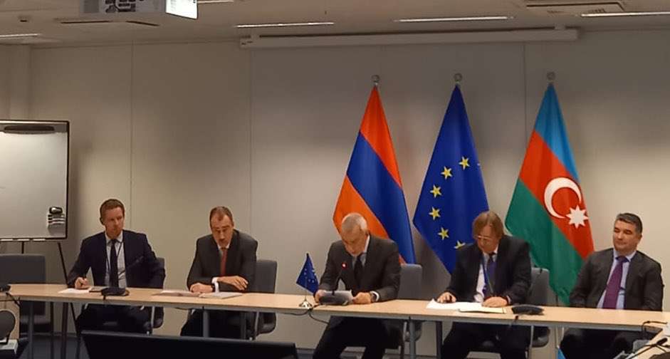Բրյուսելում սկսել է ադրբեջանա-հայկական սահմանի սահմանազատման հանձնաժողովի նիստը