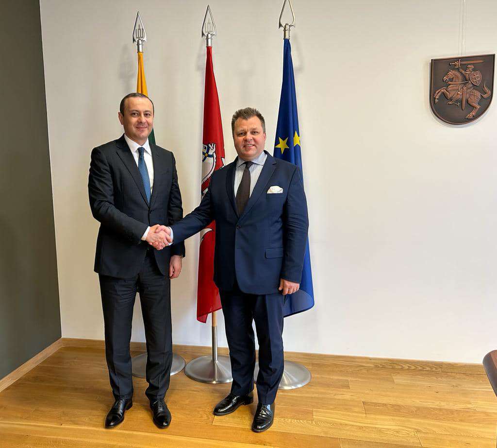 Ա․ Գրիգորյանը Լիտվայում ներկայացրել է ՀՀ շուրջ ստեղծված անվտանգային մարտահրավերները