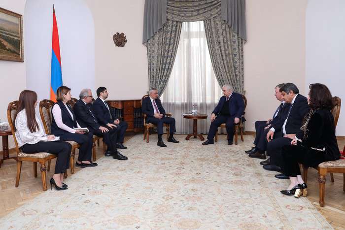 Մ․Գրիգորյանն ընդունել է Կ․ Տայսաևի գլխավորած պատվիրակությանը