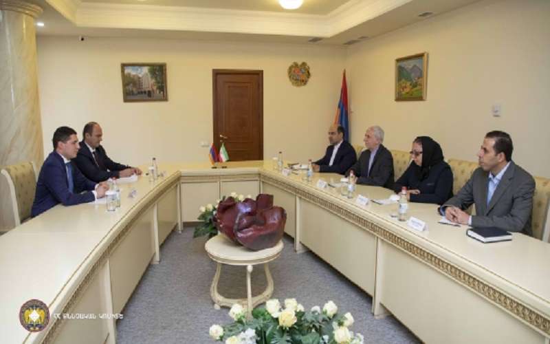 ՔԿ նախագահն ընդունել է Իրանի դեսպանին