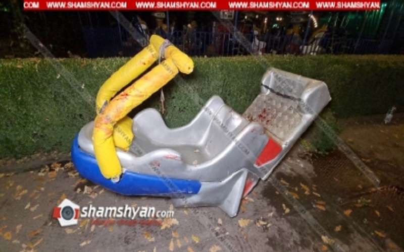 «Լունապարկում» ատրակցիոնի նստարանը պոկվել և մի քանի մետր շպրտվել է