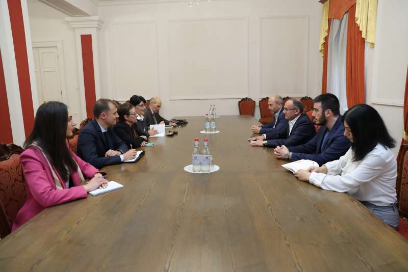Ս․Օհանյանը հանդիպել է Ֆրանսիայի ԱԳՆ Հարավային Կովկասի հարցերի պատասխանատու Ն․Կարգեսի հետ 
