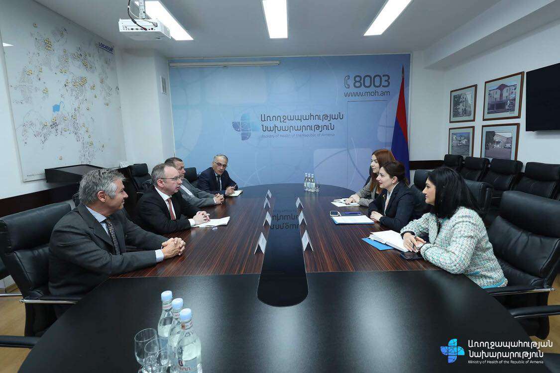 Ավանեսյանն ընդունել է  ԱԶԲ Կենտրոնական և Արևմտյան Ասիայի դեպարտամենտի գլխավոր տնօրենին