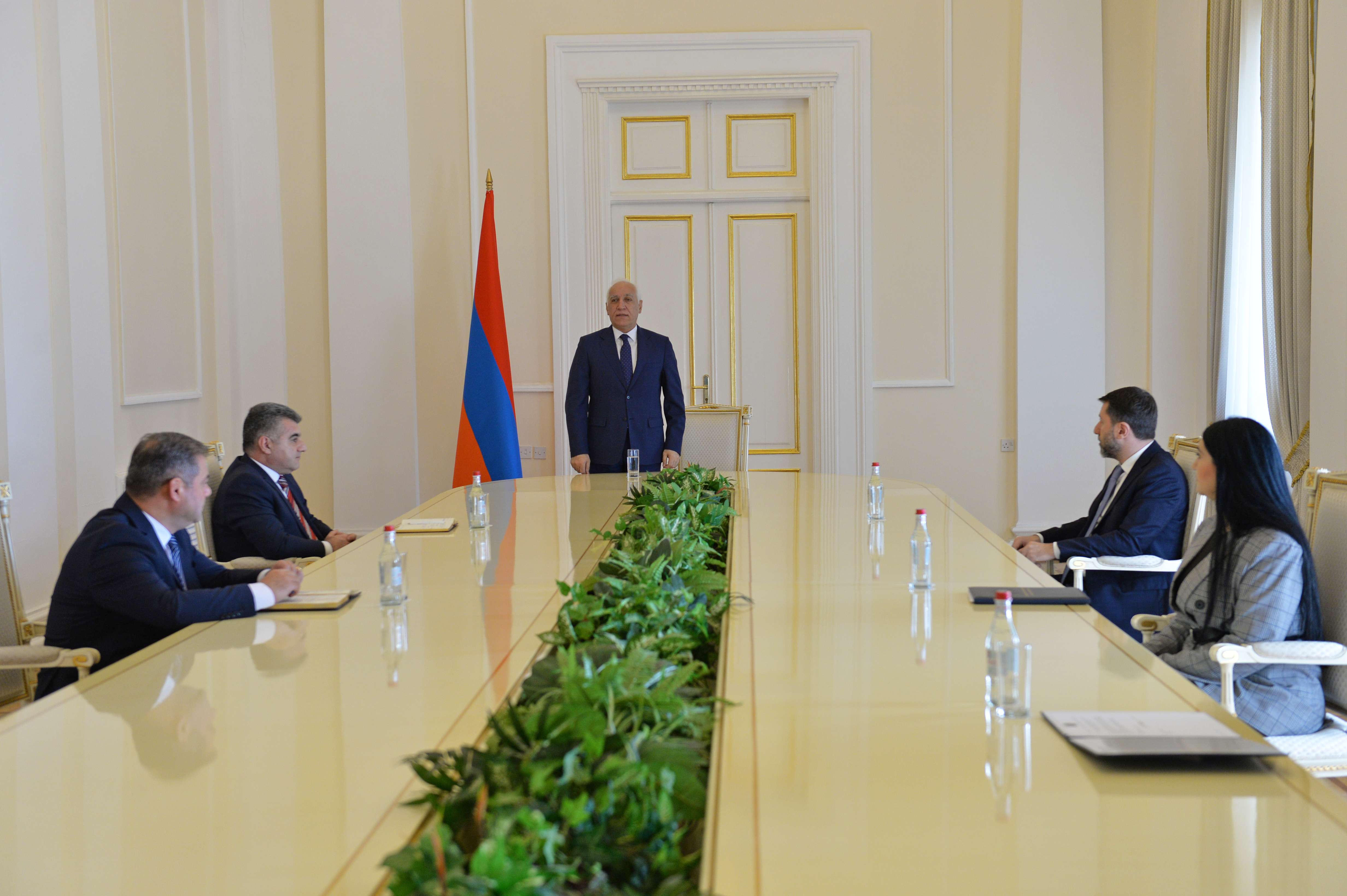 Հանրապետության նախագահի նստավայրում տեղի է ունեցել դատավորի երդման արարողություն