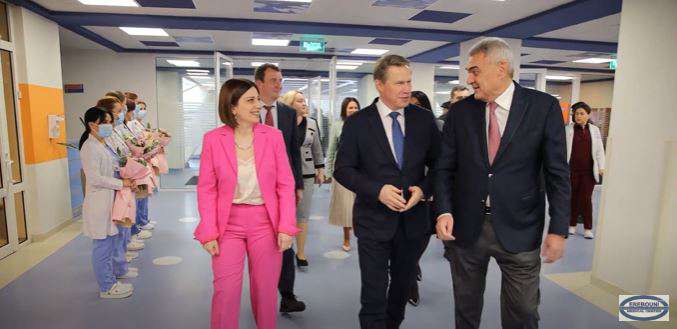 ՌԴ Առողջապահության նախարարն այցելել է «Էրեբունի» ԲԿ. տեսանյութ
