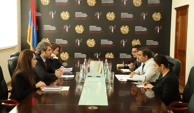 Գ․ Մինասյանն ընդունել է ՀՀ-ում Հնդկաստանի դեսպանին