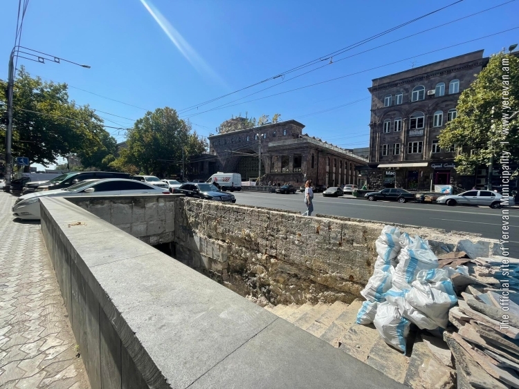 Հիմնանորոգվելու է «Փակ շուկայի» դիմացի ստորգետնյա հետիոտնային անցումը