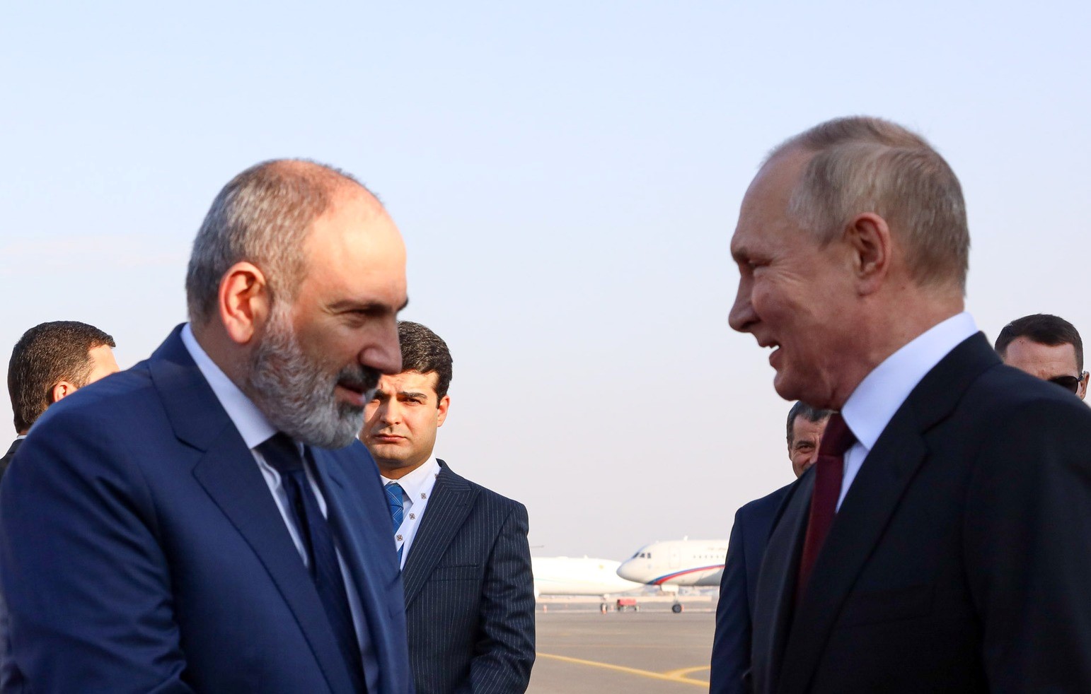 ՌԴ նախագահը ժամանել է ՀԱՊԿ Հավաքական անվտանգության խորհրդի նիստի անցկացման վայր