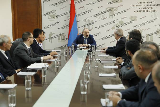Վարչապետը ԿԳՄՍ աշխատակազմին է ներկայացրել նորանշանակ նախարարին