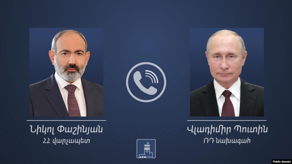 Հեռախոսազրույց են ունեցել Ն․Փաշինյանը ու Վ․Պուտինը