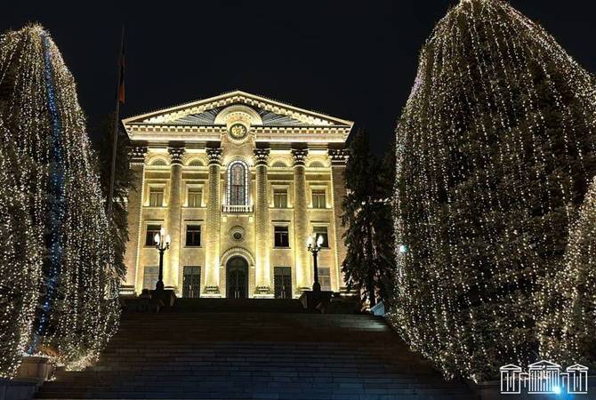 Ազգային ժողովի այգին ամանորյա միջոցառմամբ կբացի դռներն այցելուների առջև