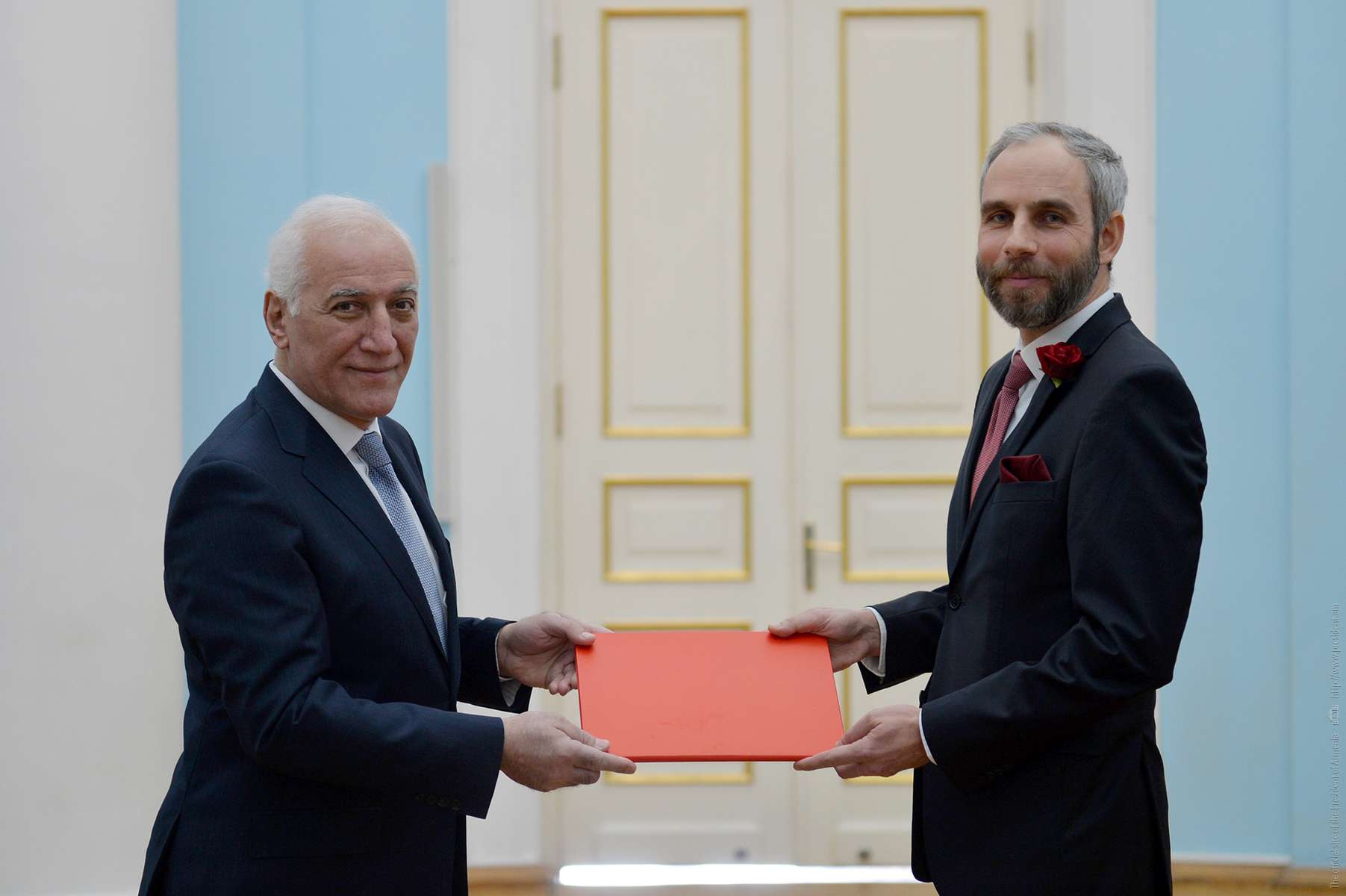 Չեխիայի դեսպանն իր հավատարմագրերն է հանձնել Նախագահ Խաչատուրյանին