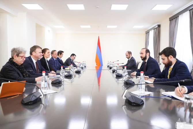 Արարատ Միրզոյանն ընդունել է ԵՄ տեխնիկական գնահատման խմբի անդամներին