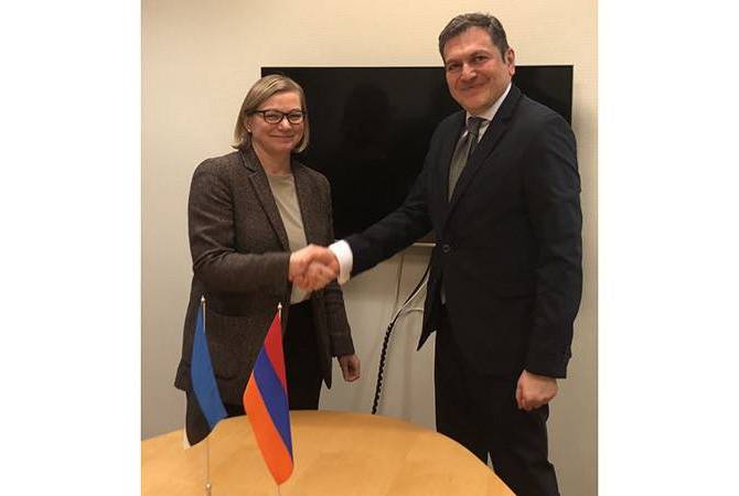 ԱԳ փոխնախարարն Էստոնիայի ԱԳՆ պաշտոնյայի ուշադրությունն է հրավիրել Լաչինի միջանցքի արգելափակման հետևանք հումանիտար ճգնաժամի վրա