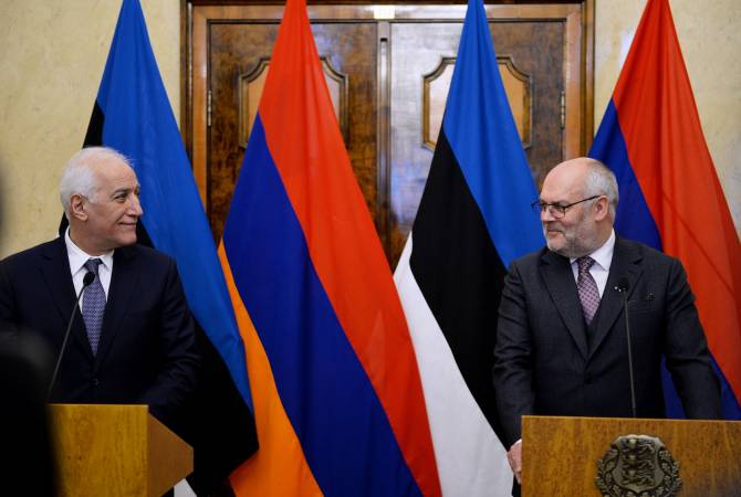 ՀՀ և Էստոնիայի նախագահները վերահաստատել են միջպետական հարաբերությունները խորացնելու պատրաստակամությունը.տեսանյութ