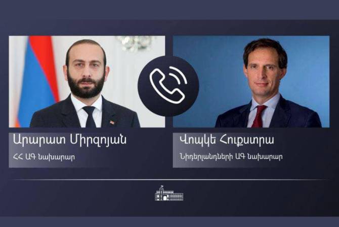 Միրզոյանը Նիդերլանդների գործընկերոջը ներկայացրել է ԼՂ-ում ստեղծված հումանիտար իրավիճակը