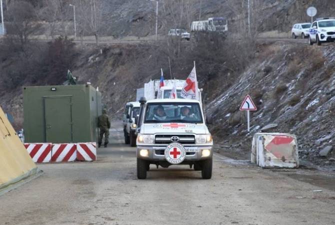 Կարմիր Խաչի միջազգային կոմիտեի ուղեկցությամբ Արցախից Հայաստան է տեղափոխվել ևս 4 բուժառու