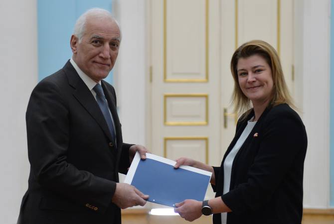 ՀՀ նախագահին հավատարմագրերն է հանձնել ՀՀ-ում Դանիայի նորանշանակ դեսպանը
