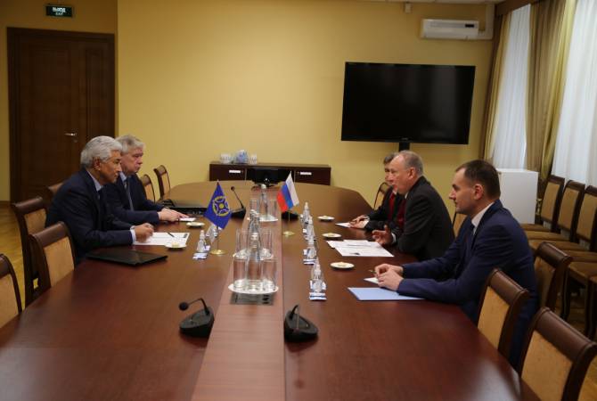 Թասմագամբետովն ու Պատրուշևը քննարկել են ՀԱՊԿ սահմանների երկայնքով տիրող իրավիճակը