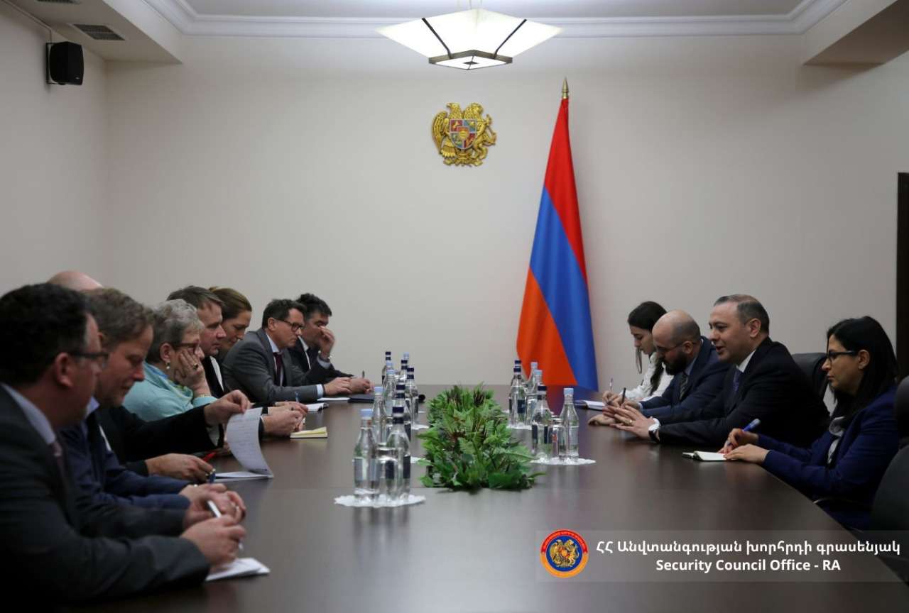 ՀՀ ԱԽ քարտուղար Ա․Գրիգորյանն ընդունել է ԵՄ տեխնիկական գնահատման խմբի անդամներին․