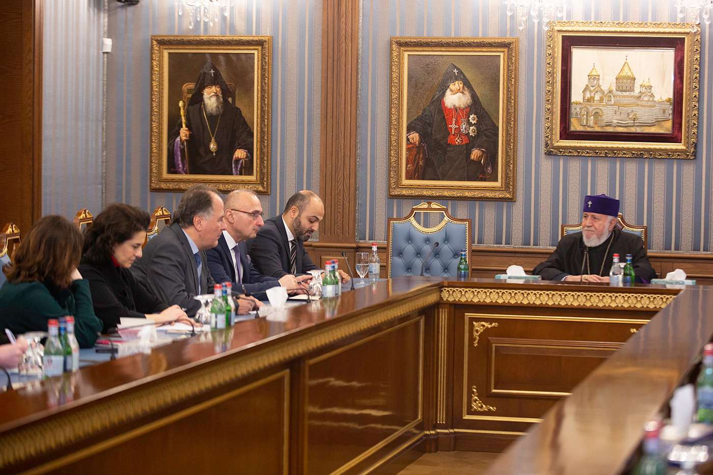 Կաթողիկոսը հանդիպմանն անդրադարձել է Ադրբեջանում պահվող գերիների վերադարձի խնդրին