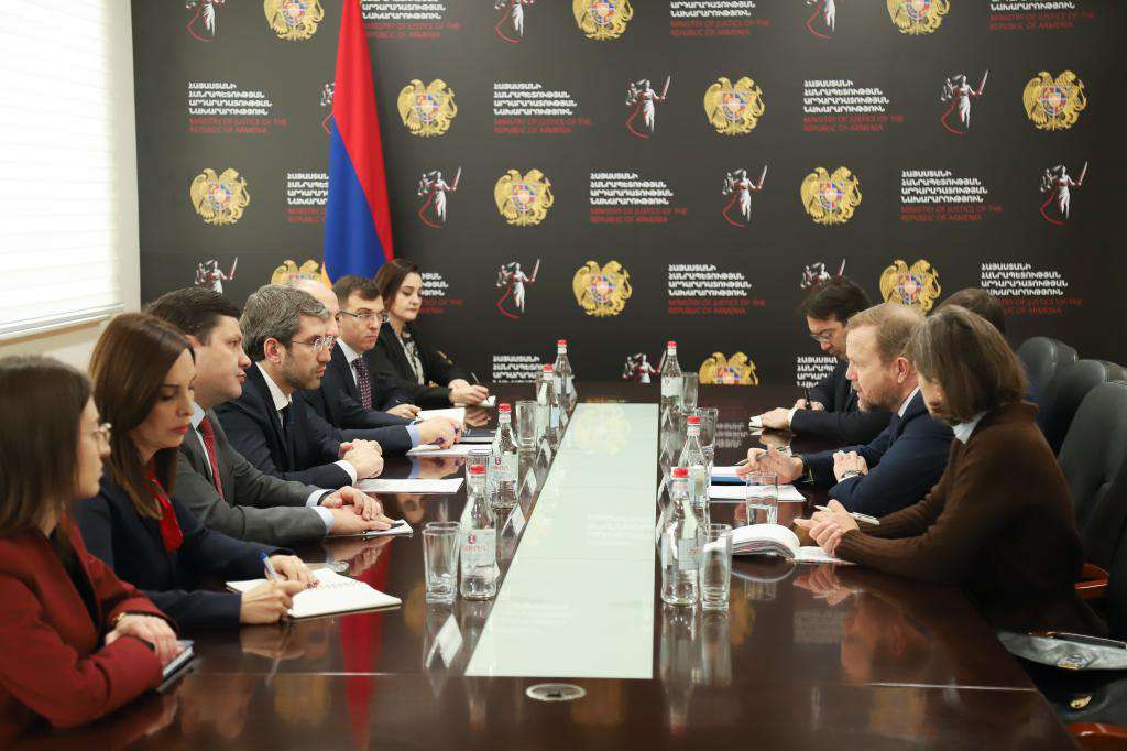 Գրիգոր Մինասյանն ընդունել է ԵԽ գլխավոր քարտուղարի տեղակալի գլխավորած պատվիրակությանը