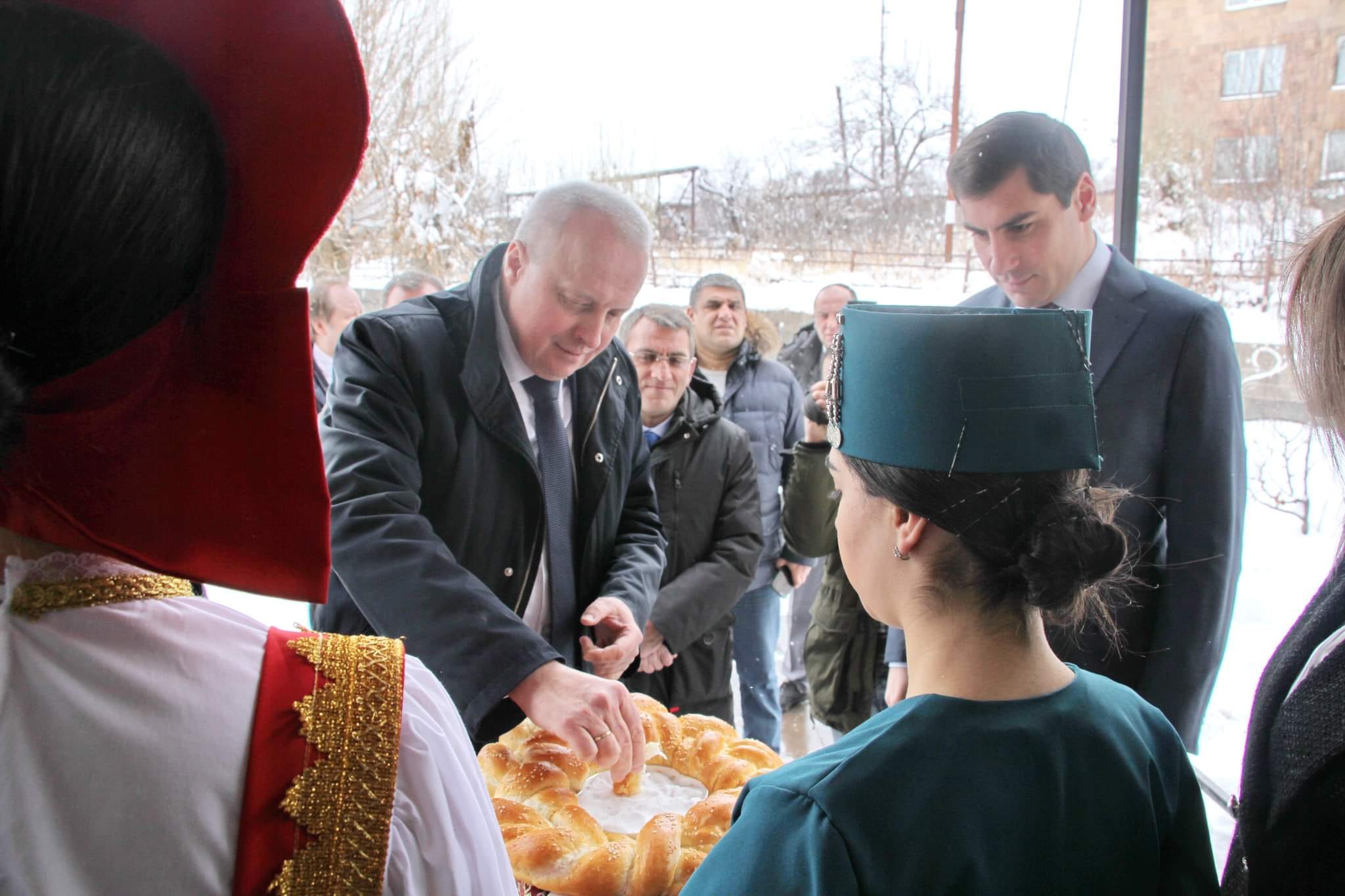 Հայաստանում Ռուսաստանի դեսպանը այցելել է Ջերմուկ քաղաք
