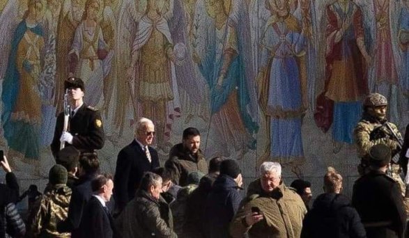 Բայդենն անսպասելի այցով ժամանել է Կիև