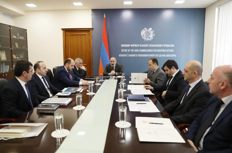 Վարչապետին ներկայացվել է Սփյուռքի գործերի գլխավոր հանձնակատարի գրասենյակի 2022թ. գործունեության հաշվետվությունը