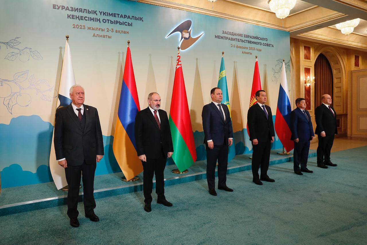 Փաշինյանը մասնակցել է Եվրասիական միջկառավարական խորհրդի նեղ կազմով նիստին