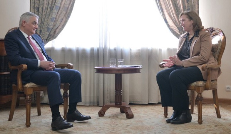 Գրիգորյանն ընդունել է Հայաստանում ԱՄՆ նորանշանակ դեսպան Քրիստինա Քվինին