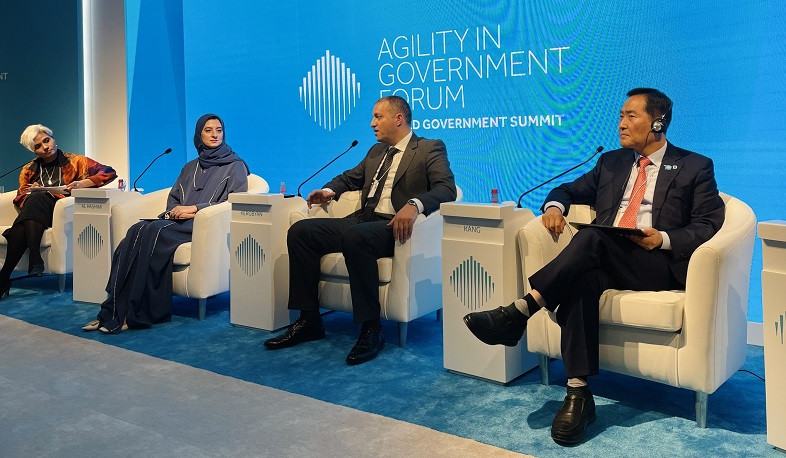 Քերոբյանը World Government Summit-ին ներկայացրել է ՀՀ կառավարման ոլորտում իրականացվող բարեփոխումները