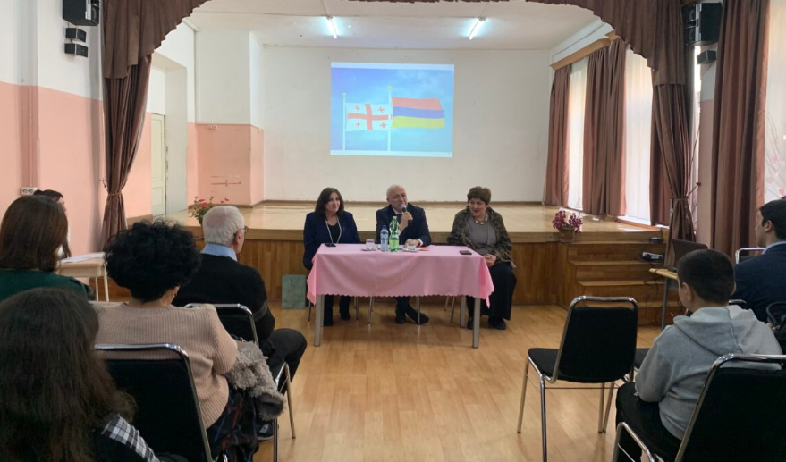 Վրաստանում ՀՀ դեսպանը այցելել է Թբիլիսիի հայկական դպրոց