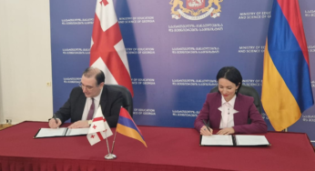 Անդրեասյանը հանդիպել է Վրաստանի կրթության և գիտության նախարարին