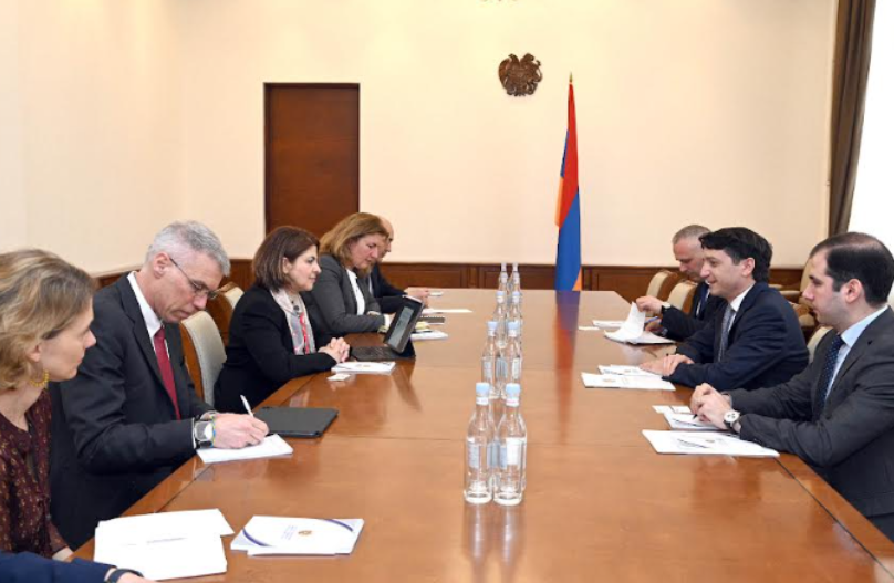 Ֆինանսների նախարարն ընդունել է Համաշխարհային բանկի գործընկերներին