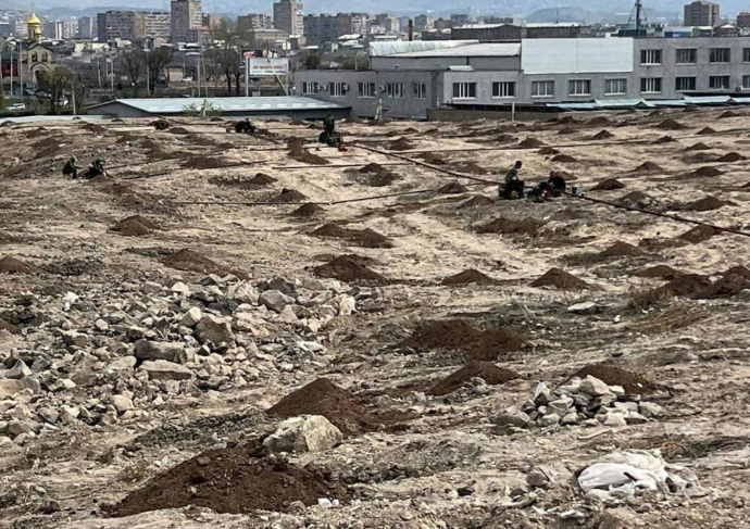 Ավարտվում են «Եռաբլուրի» հարակից լանջերում անտառի հիմնման նախապատրաստական աշխատանքները