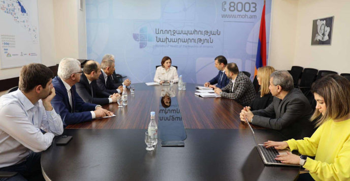 Ավանեսյանը հանդիպել է բժշկական կենտրոնների ղեկավարներին