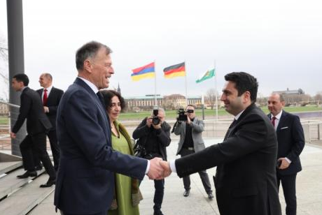 Գերմանիայում Ա․ Սիմոնյանը բարձրաձայնել է Ադրբեջանի դեմ պատժամիջոցների կիրառման հարցը