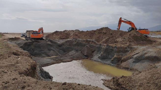 Հայտնաբերվել է ապօրինի ավազի հանք