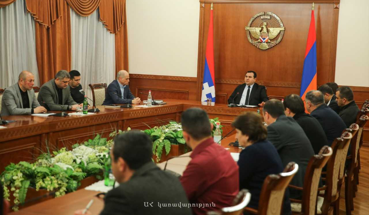 Արցախի պետնախարարը խորհրդակցություն է անցկացրել