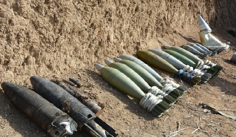 Արցախի ԱԻՊԾ-ն հայտնաբերել է շուրջ 175 միավոր ռազմամթերք