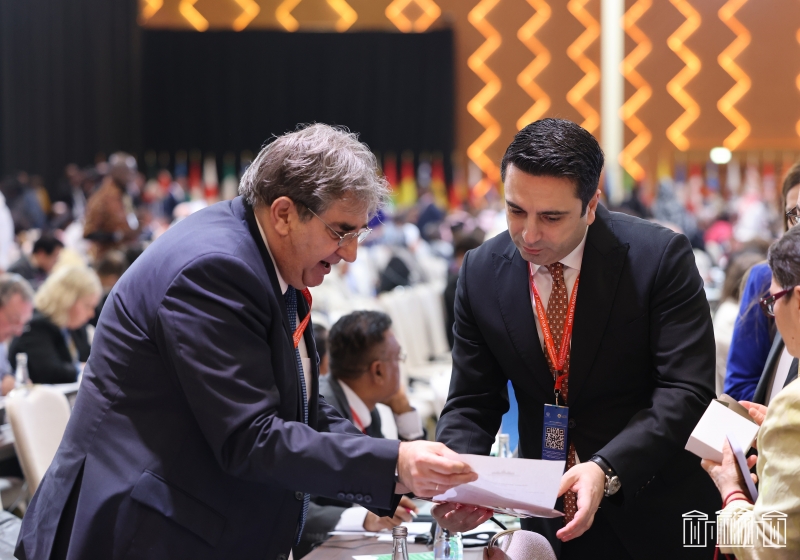 Սիմոնյանը գործընկերներին է ներկայացրել հետպատերազմյան իրավիճակն ու հումանիտար խնդիրները